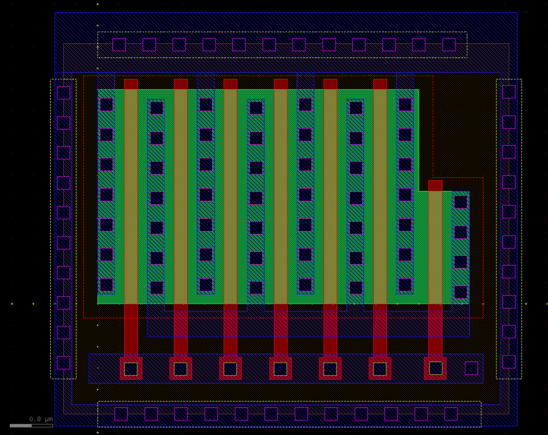 PMOS2 Layout